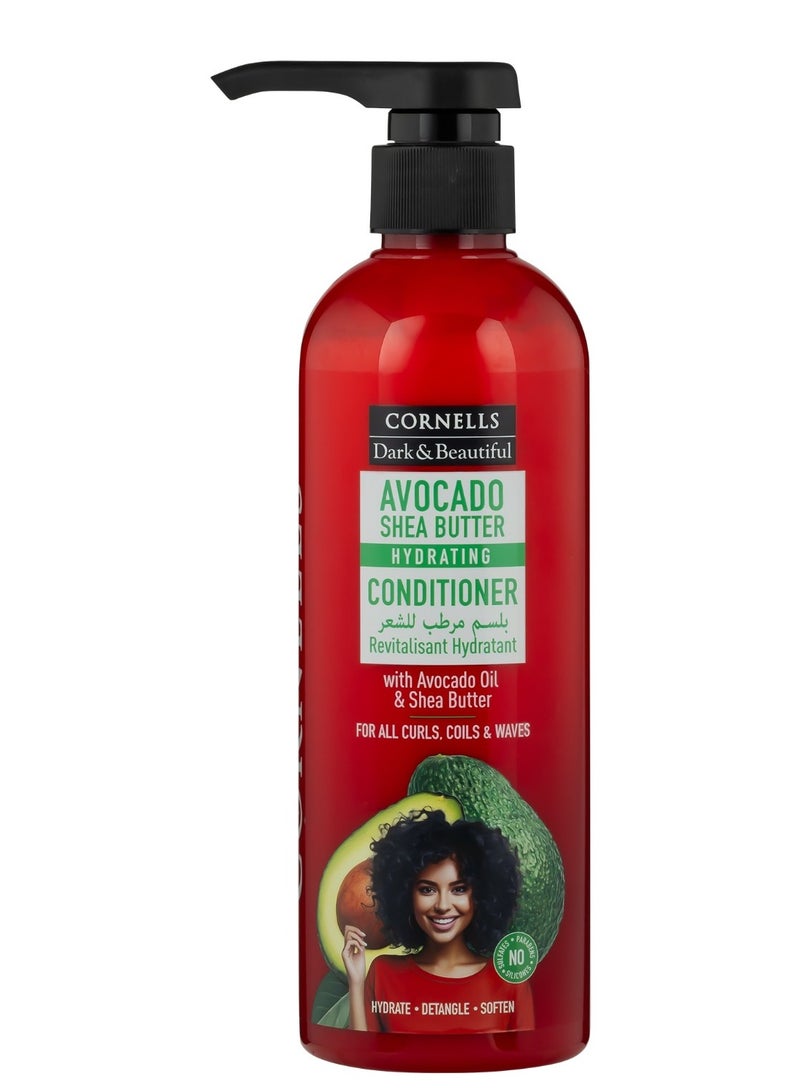 بلسم مرطب للشعر بالأفوكادو وزبدة الشيا  480 مل