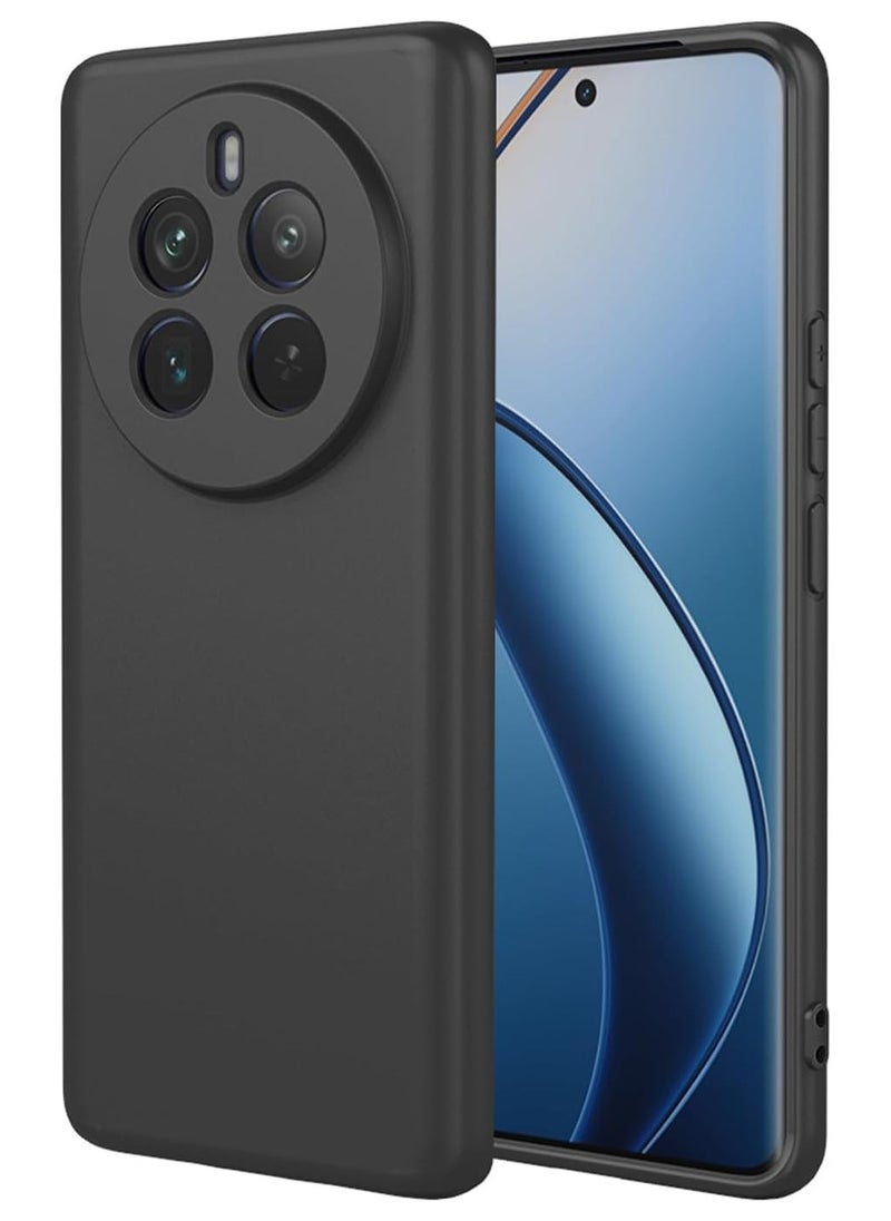 Generic Realme 12 Pro Plus/Realme 12 Pro 5G Case, Soft Flexible Matte Black TPU Cover Full Camera Protection, Shockproof Case for Realme 12 Pro Plus/Realme 12 Pro 5G  - Image 5