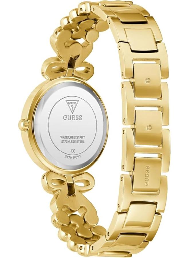 GUESS RIBBON Recycled Steel 30 mm Analog Watch - Image 5