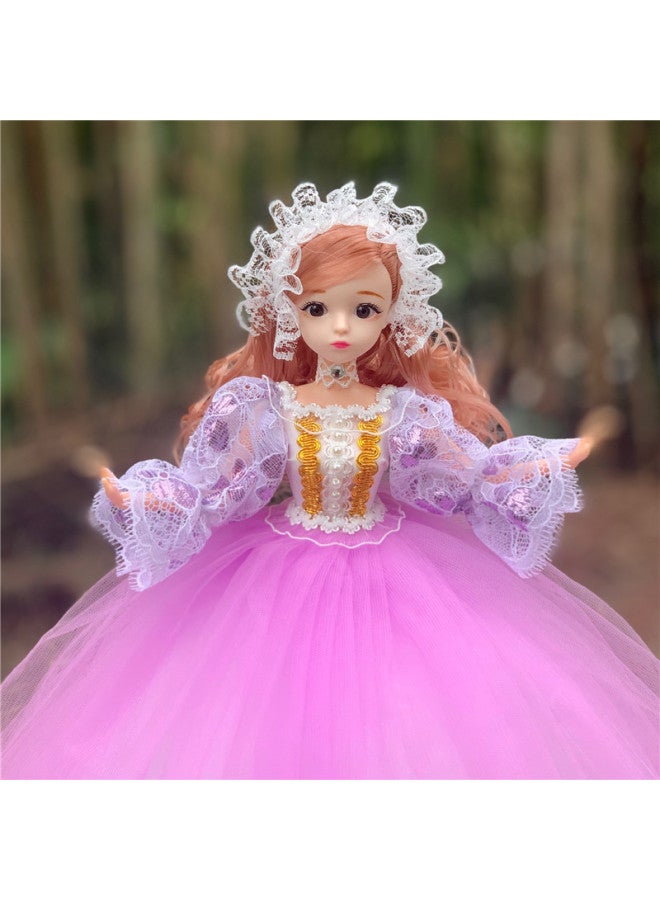 Large Douluo Mainland Small Dance Zhu Zhu Zhu Innocent Aloes Children's Girl Toy Doll Princess Manufacturers Wholesale-Color:Court Purple - Image 1