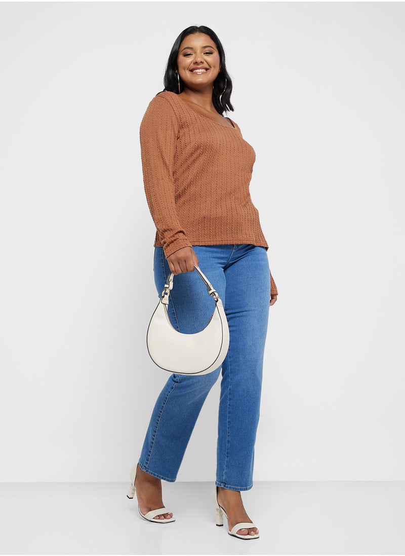 Only Carmakoma High Waist Pants  - Image 1