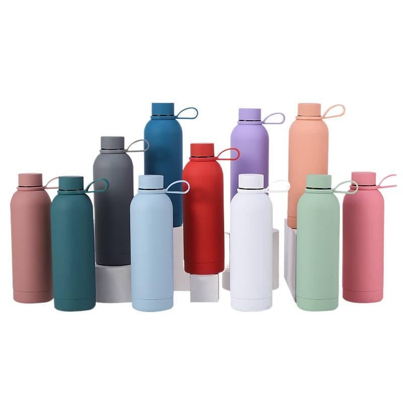 500 ml Stainless Steel Coffee Mug with Easy Carry Handle and Straw Top - Image 4