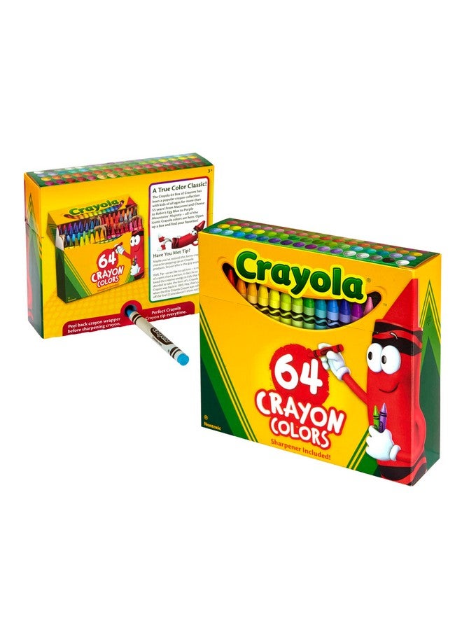 كرايولا أقلام تلوين كرايولا (64 قطعة، متعددة الألوان) - Image 3