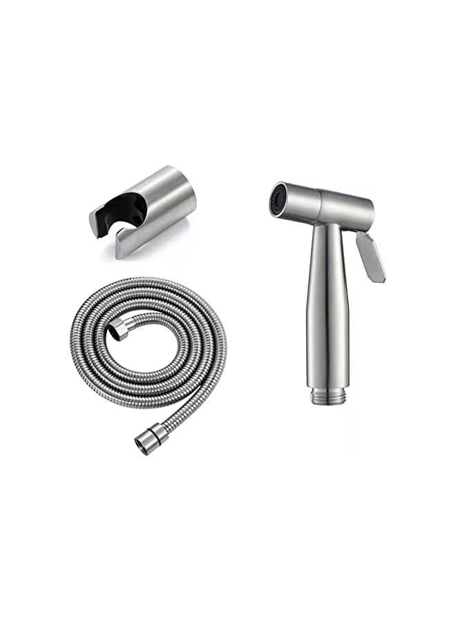 The Bros Bidet Sprayer for Toilet, 1.2M Handheld Shattaf Pipe Set for Self Cleaning Perfect for Washroom Bathroom Cloth Diaper Washing - Image 5
