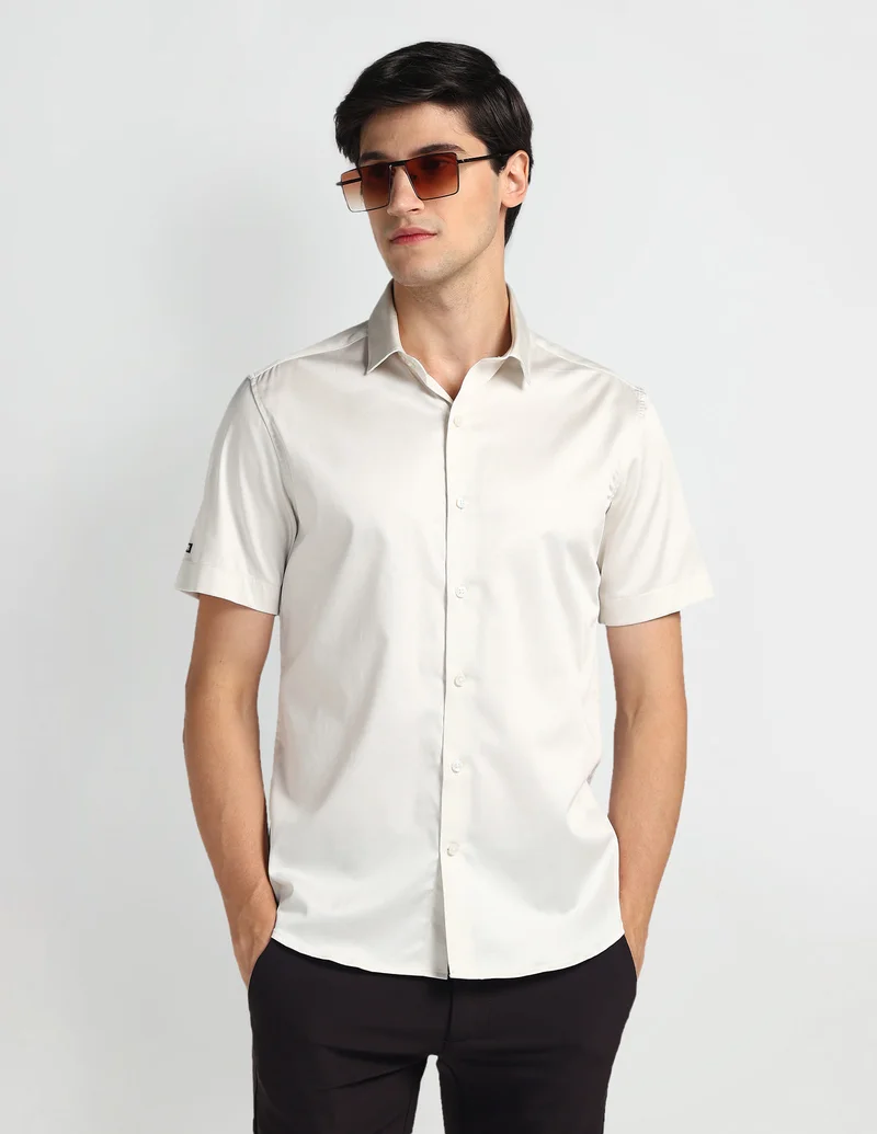 Brooklyn Ultra Slim Fit Solid Shirt