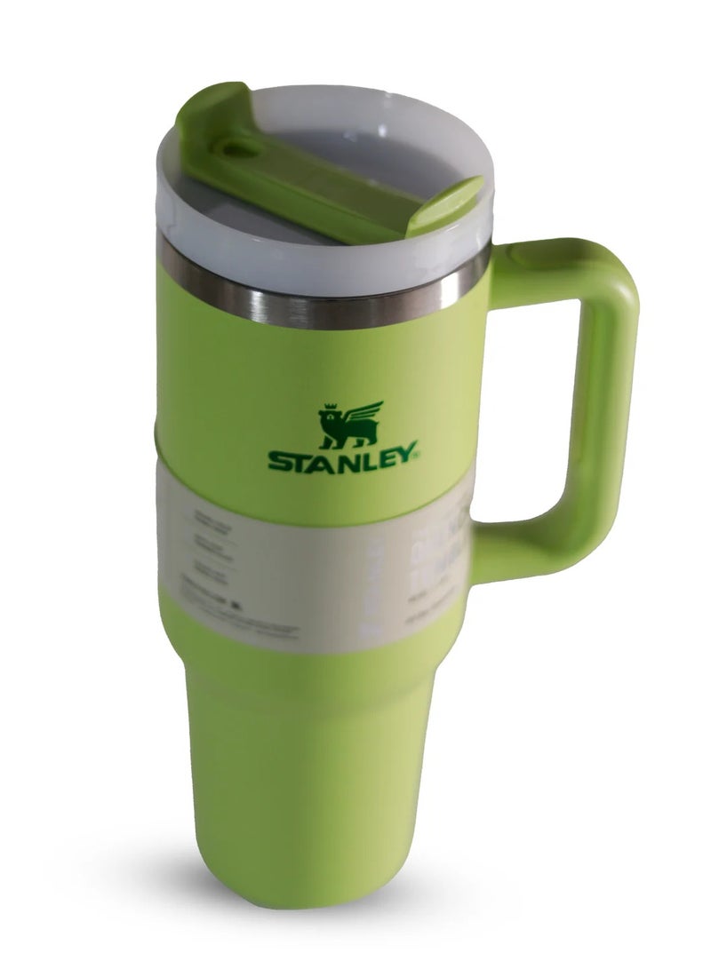 STANLEY 40 oz Light Green Stainless Steel Tumbler - Image 3