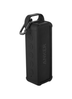 جنرال حالة سيليكون لسماعة Anker Soundcore 2 المحمولة بلوتوث - حالة حماية للسفر مع مقبض وكارابينر، غطاء سيليكون مضاد للصدمات لسماعة Soundcore 2  - Image 1