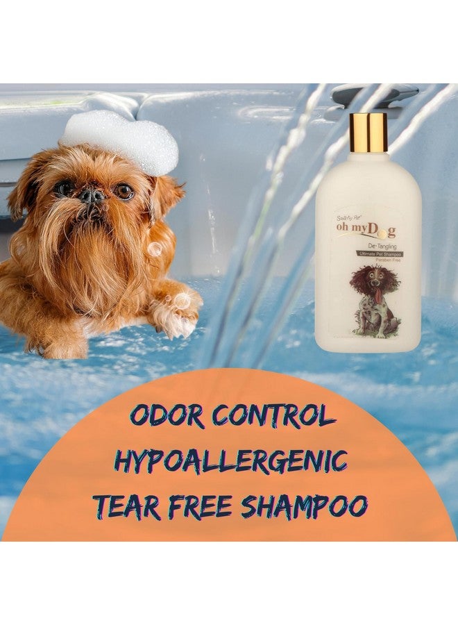 Naturally Organic Oh My Dog Paraben Free Ultimate Pet Shampoo Shiny And Soft Fur For Puppies And Dogs (Detangling - 500Ml) - Image 5