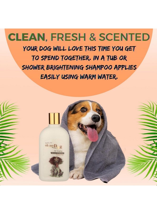 Naturally Organic Oh My Dog Paraben Free Ultimate Pet Shampoo Shiny And Soft Fur For Puppies And Dogs (Detangling - 500Ml) - Image 4