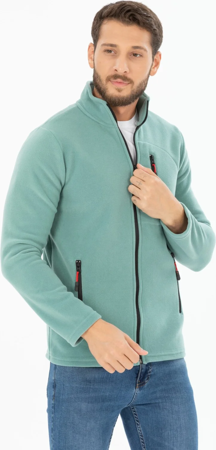 Four Man Men's Polar Fleece Three Pocket Softshell