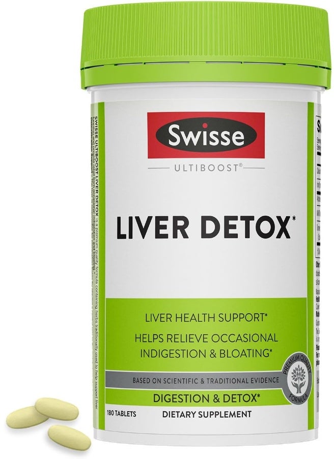 Milk Thistle Liver Cleanse Detox And Repair Liver Supplement And Liver Support Milk Thistle + Turmeric + Artichoke Extract Milk Thistle Liver Detox And Fatty Liver Supplement 180 Liver Pills - Image 1