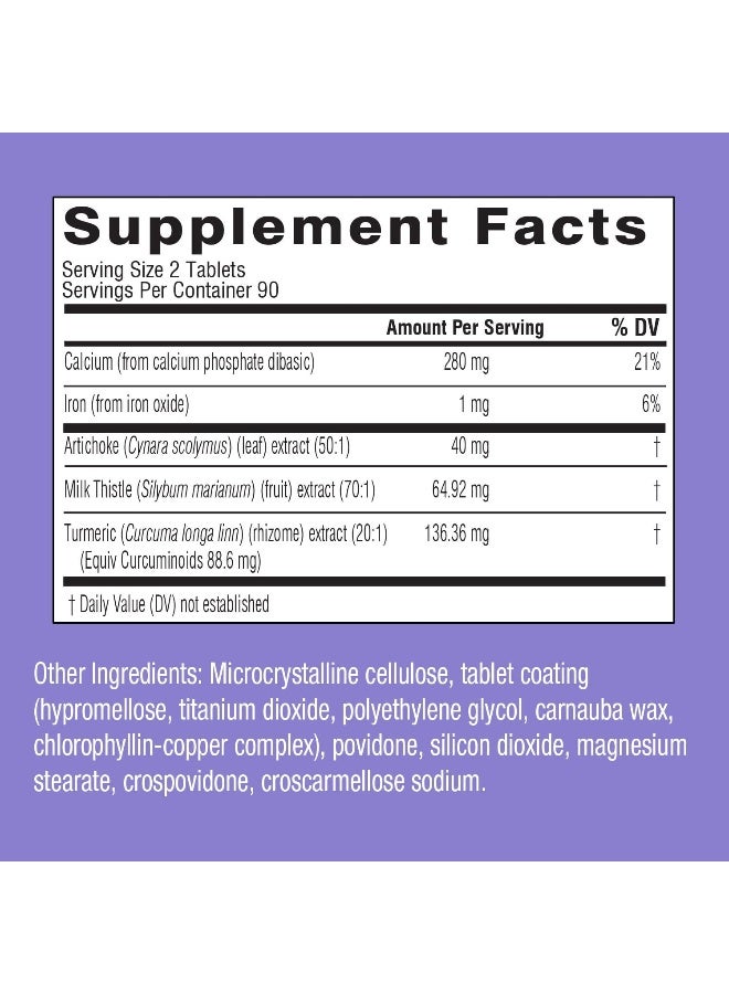 Milk Thistle Liver Cleanse Detox And Repair Liver Supplement And Liver Support Milk Thistle + Turmeric + Artichoke Extract Milk Thistle Liver Detox And Fatty Liver Supplement 180 Liver Pills - Image 5