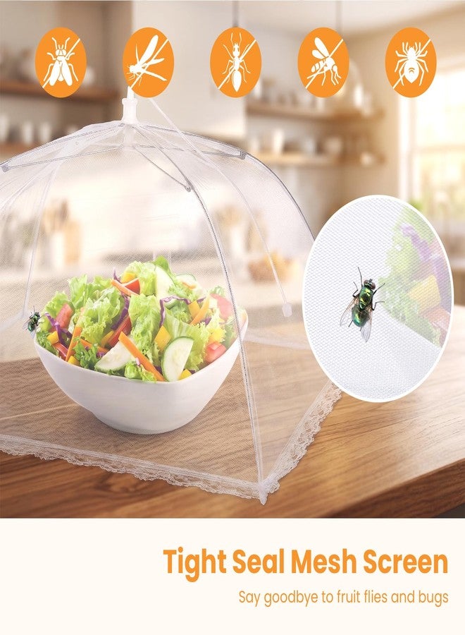 HOMKULA Food Covers for Outside - Food Tents/Food Covers for Outdoors Mesh Screen, Picnic Pool Party Supplies, Pop-Up and Collapsible, 7 PACK (1*XXL+2*L+2*M+2*S) - Image 4