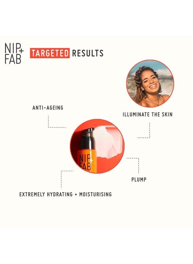 NIP+FAB - Nip + Fab Dragon's Blood Fix Plumping Serum Extreme for Face with Hyaluronic Acid, Cactus Flower, Pro-Aging, Hydrating, Moisturizing for Fine Lines and Wrinkles, 1.7 Fl Oz - Image 1