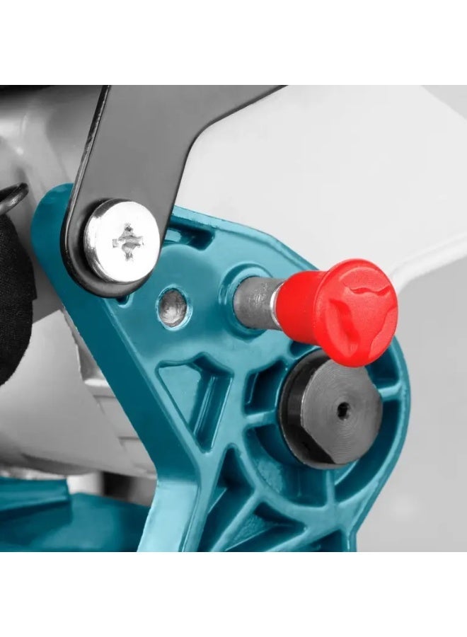 RONIX 2000W Sliding Miter Saw 255mm, 5300RPM, Laser Guide, German Engineering #Ronix 5302 - Image 4