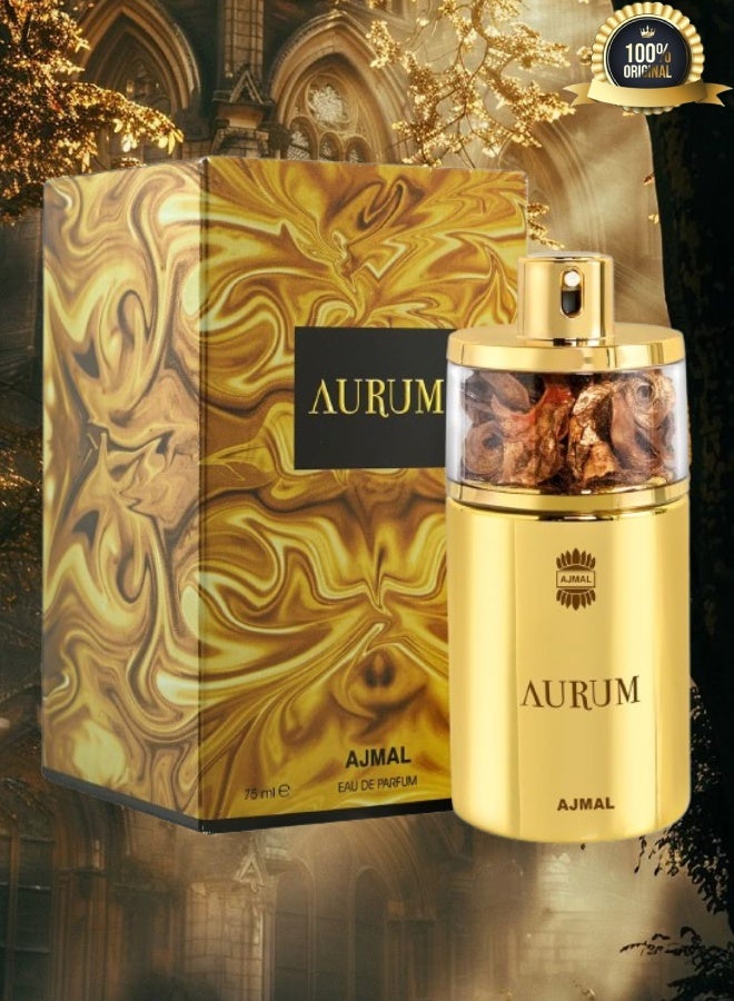 Ajmal 4 Pieces Aurum Perfume 75ML - Image 2