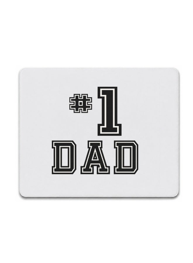 PRINTSHOP4ME Father's Day Mouse Pad - Father's Day Mouse Pad with Shortcut Reference Guide for Mac OS, Windows - Father's Day Design Printed Mouse Pad for PC, Laptop, Gaming - Gift for Father's Day - Image 1