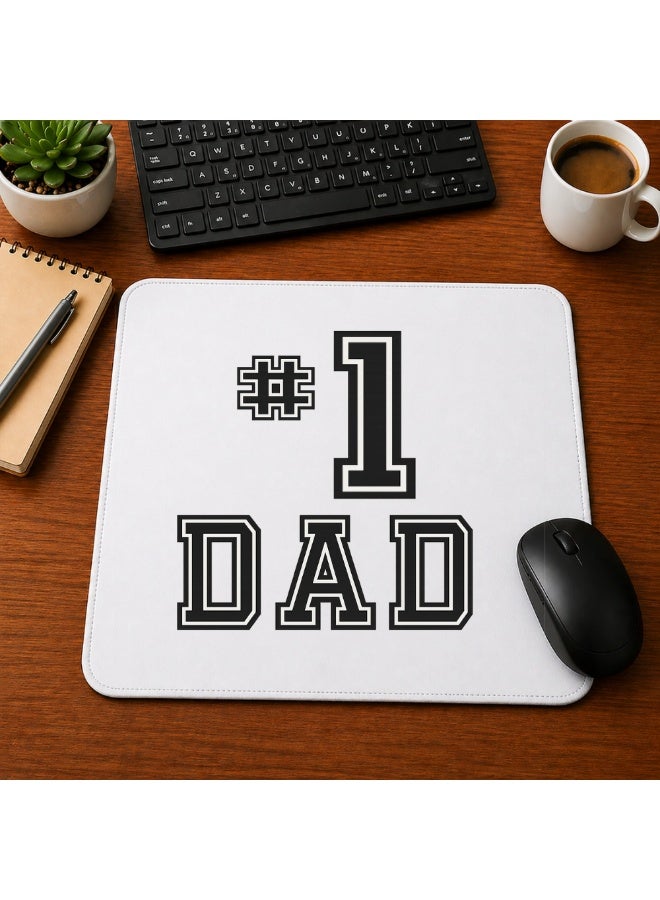 PRINTSHOP4ME Father's Day Mouse Pad - Father's Day Mouse Pad with Shortcut Reference Guide for Mac OS, Windows - Father's Day Design Printed Mouse Pad for PC, Laptop, Gaming - Gift for Father's Day - Image 3