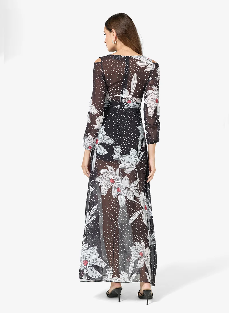 ELLA Floral Print Dress