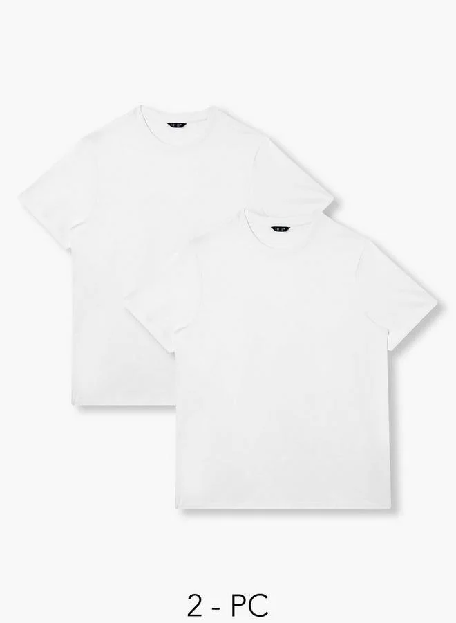 Splash FAV Men Crew Neck Short Sleeves T-shirt - Set of 2