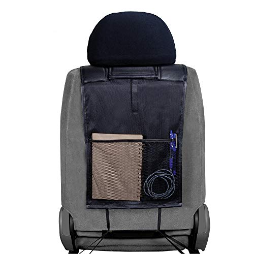 Plasticolor غطاء مقعد بلاستيكلور 008628R25 رام 3 قطع ديلوكس بدون جوانب - شعار رمادي - 1 قطعة، أسود - Image 2