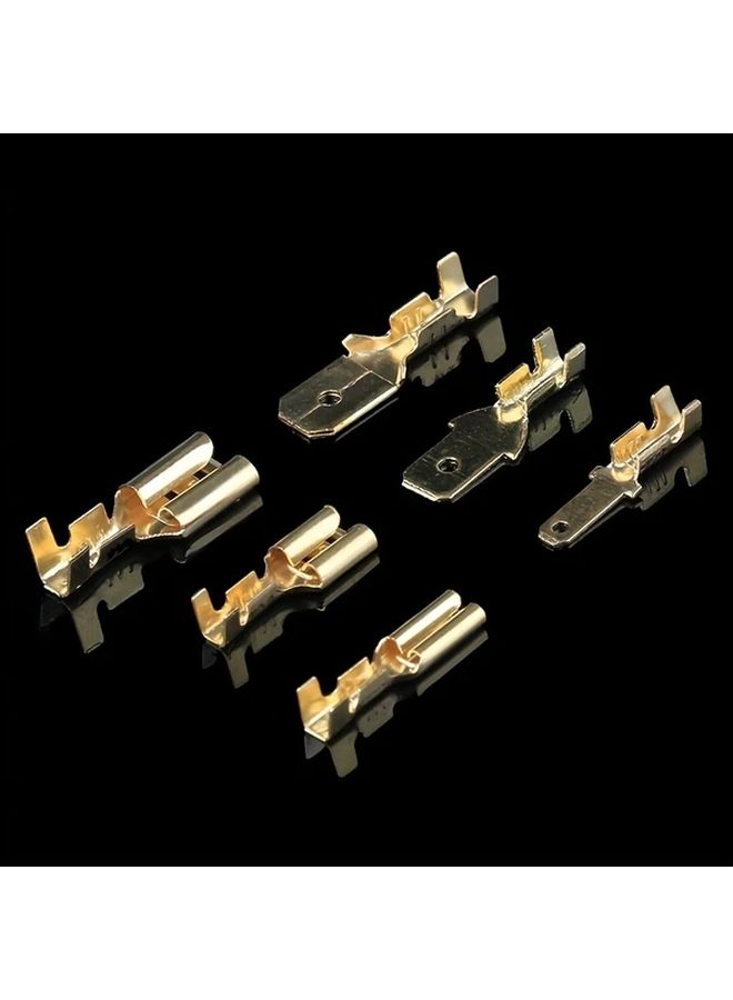 270pcs Spade Connector Kit 2 8 4 8 6 3mm Electrical Wiring Terminals Junction Box - Image 4