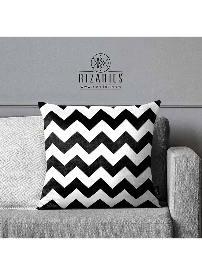 RIZARIES SuperSoft Black And White ZIG-ZAG - Image 2