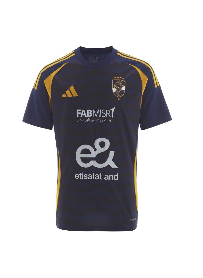 Adidas Adidas Al Ahly Away Jersey Men Blue Football Jerseys For Men Xs  - Image 2