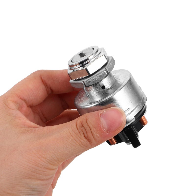 Universal Ignition Switch Starter Key with Heat Shrink Terminal for Trucks Tractors Heavy Equipment - Image 4