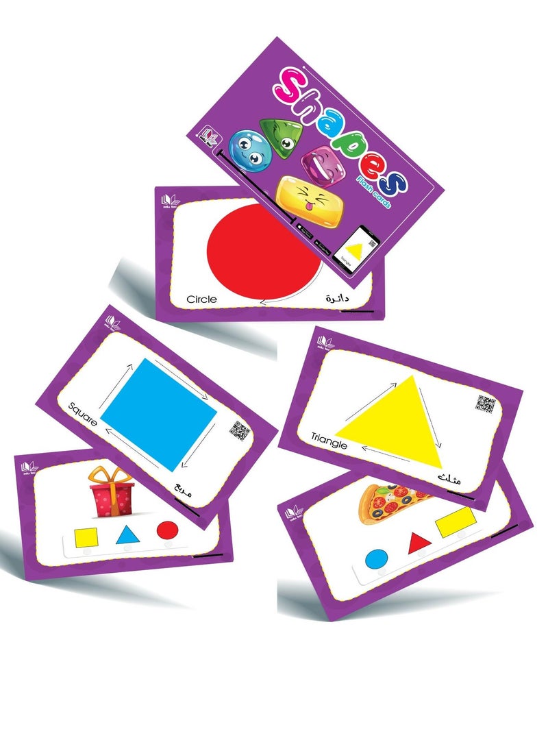 Two sets of cards (colors and shapes)  - Image 2