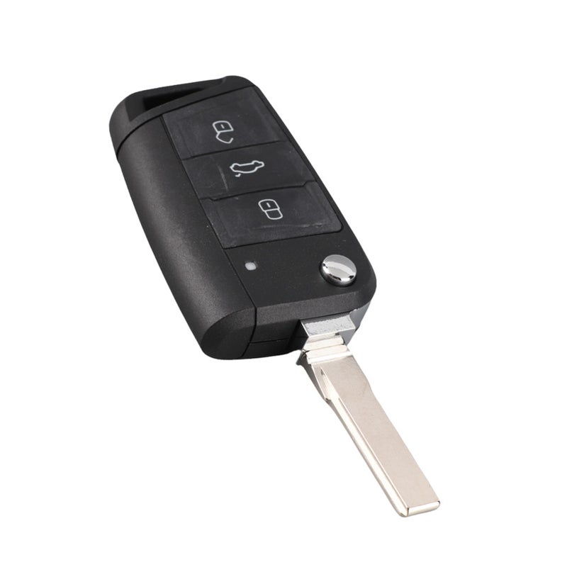 Auto Car Smart Remote Key Shell Case Fob 3 Buttons Fits for MK7 3 - Image 1