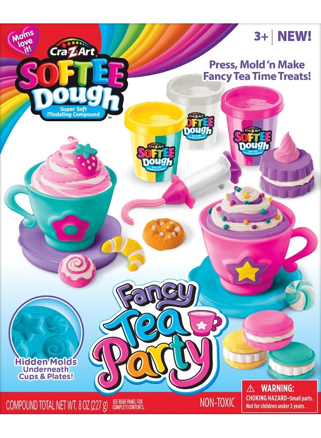 Softee Dough Modeling Compounds Fancy Tea Party Modeling Compounds - Image 2
