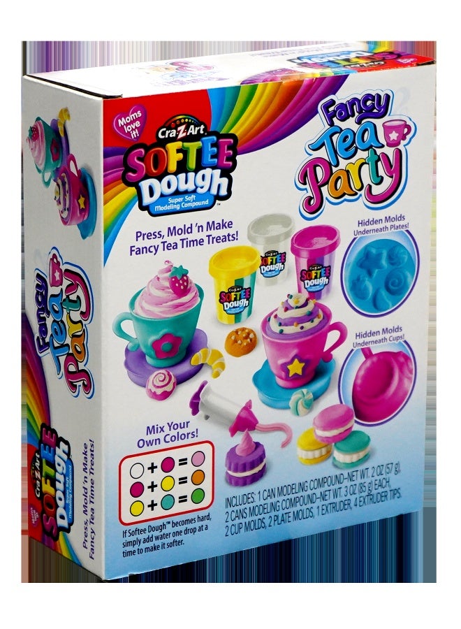 Softee Dough Modeling Compounds Fancy Tea Party Modeling Compounds - Image 3