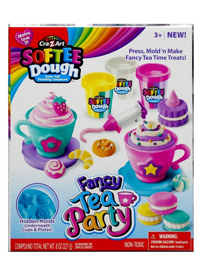 Softee Dough Modeling Compounds Fancy Tea Party Modeling Compounds - Image 1