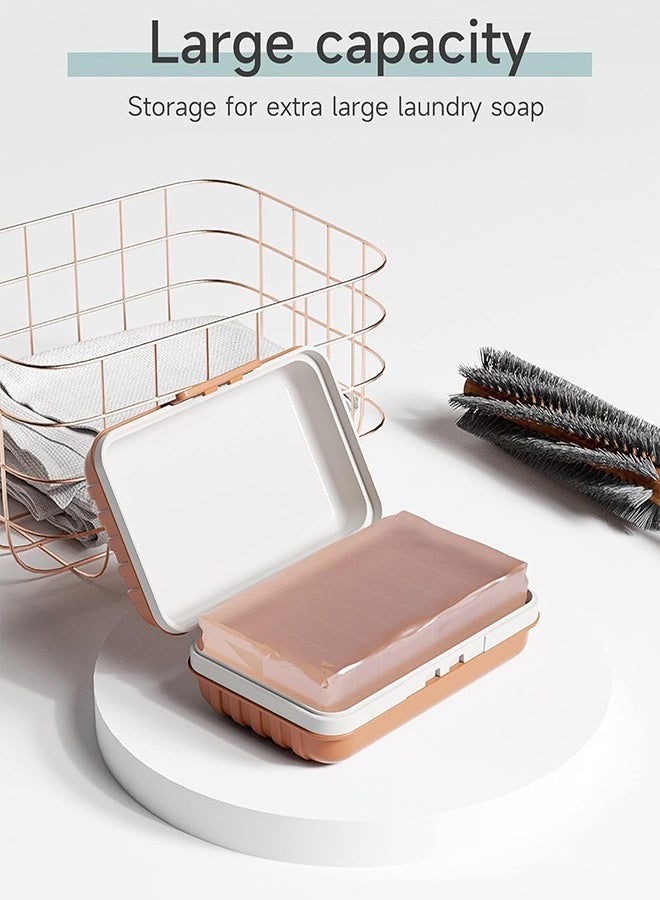 Travel Soap Dish, Soap Dish With Lid, Portable Travel Case, Leak-Proof Soap Dish, Suitable For Travel, Camping, Outdoor Activities, Gym, And Bathroom Soap Container. - Image 4