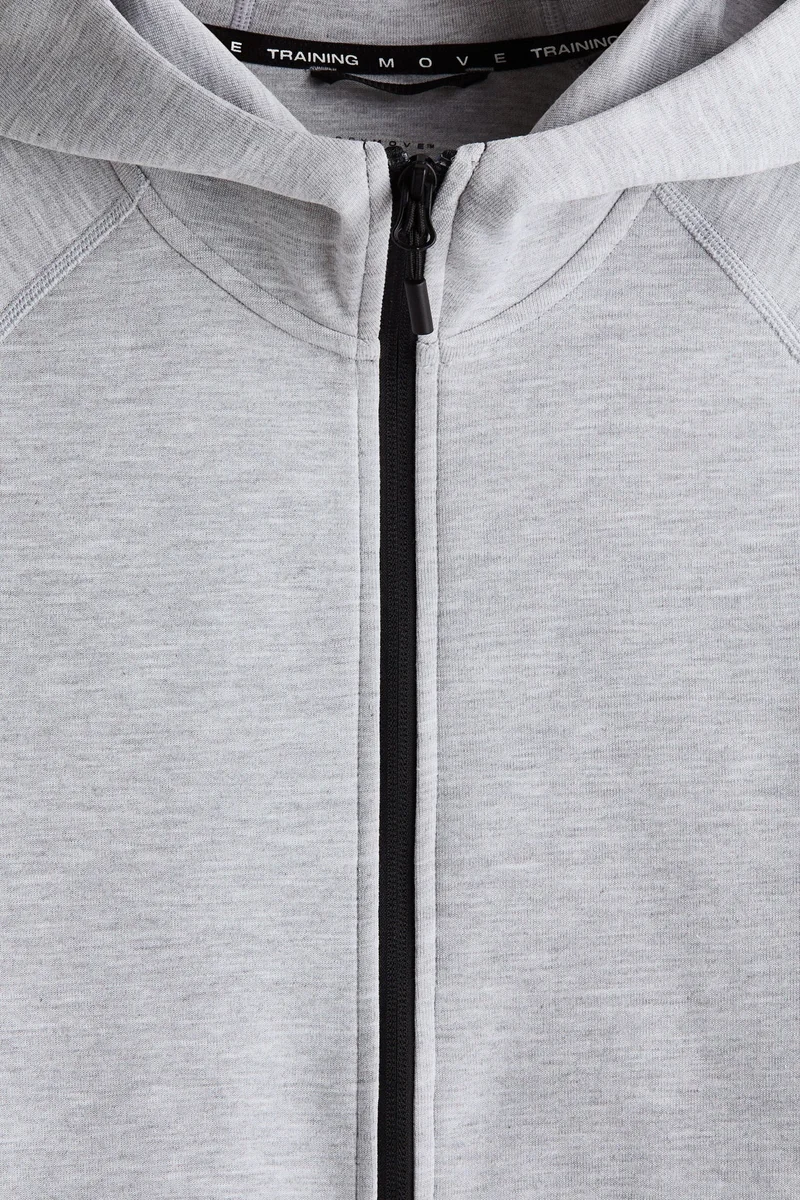 H&M  DryMove™ Zip-through hoodie for Men | Best Price UAE