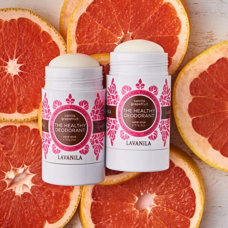 Lavanila Vanilla Grapefruit Deodorant for Women 2-Pack (2 Oz Each) - Natural Aluminum Free Solid Stick Deodorant, Made In USA, Vegan - Image 3