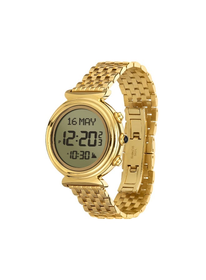 الفجر الساعة النسائية WF-14S ذهبي - Image 2