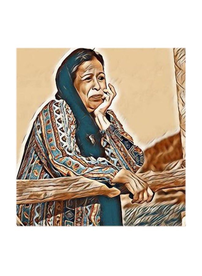 RYN فن الجدران MDF حياة الفهد متعدد الألوان 30x30 سنتيمتر - Image 2