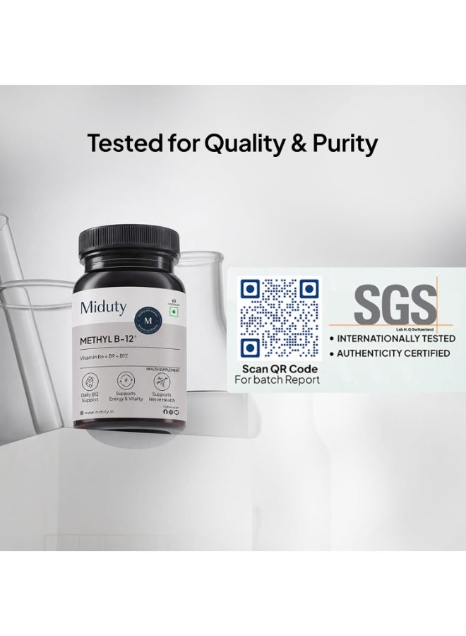 Miduty Vitamin B12 - Methyl Folate - Image 2