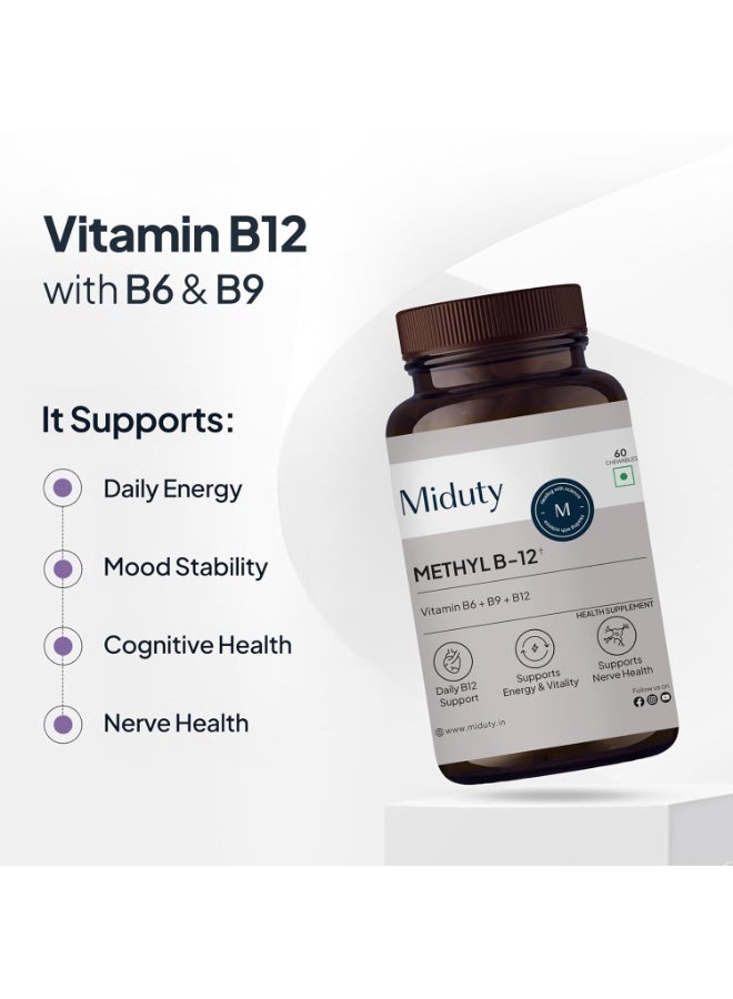 Miduty Vitamin B12 - Methyl Folate - Image 3