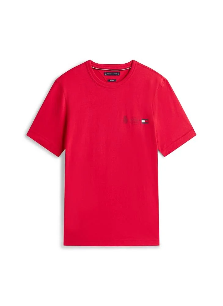 TOMMY HILFIGER  Graphic Crew Neck T-Shirt for Men | Best Price UAE