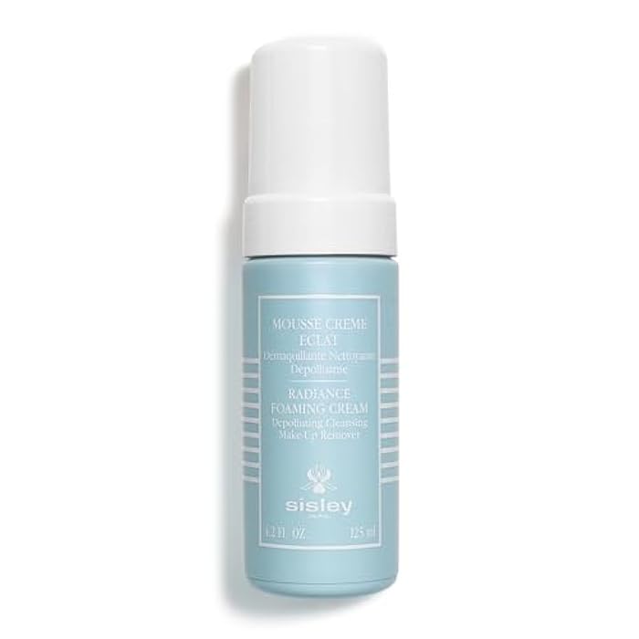 Sisley Paris Radiance Foaming Cream - 125 mL - Depolluting Cleansing Makeup Remover & Face Wash - All Skin Types - Image 1