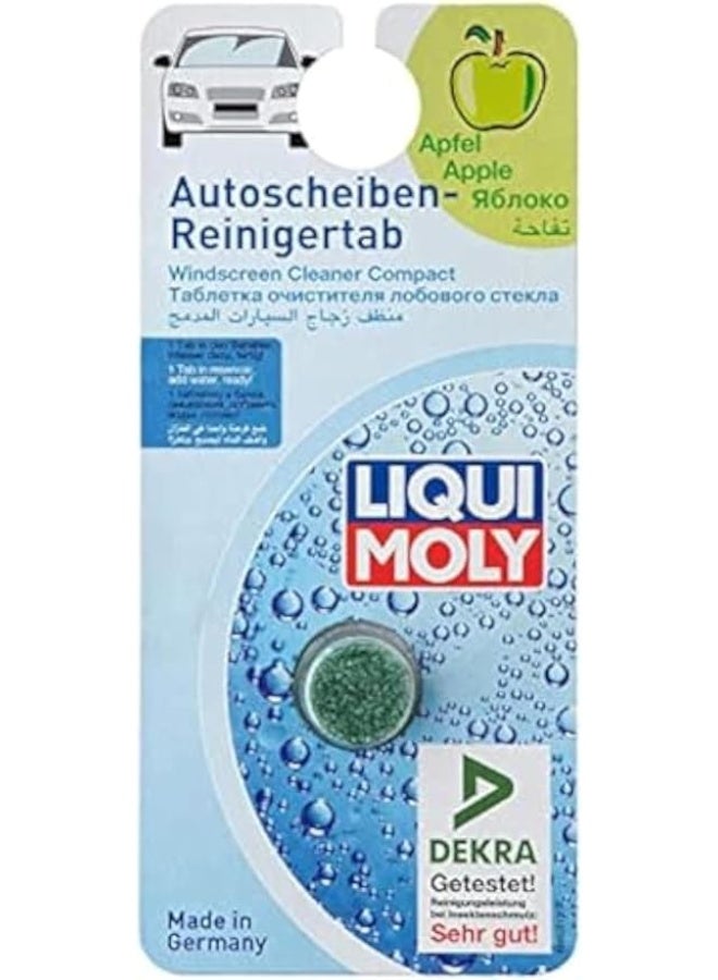 Liqui Moly Windscreen Cleaner Compact – Cleaning Tablet – Apple Scent – 1 Tab (Made in Germany)
