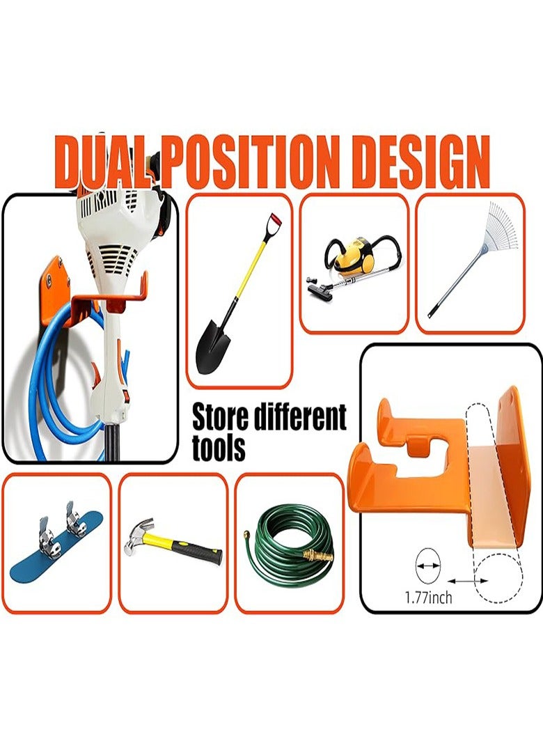 Sturdy Wall Mount Bracket for Heavy-Duty Weed Mower, Ideal for Garage Storage of Lawn Mowers - Image 3