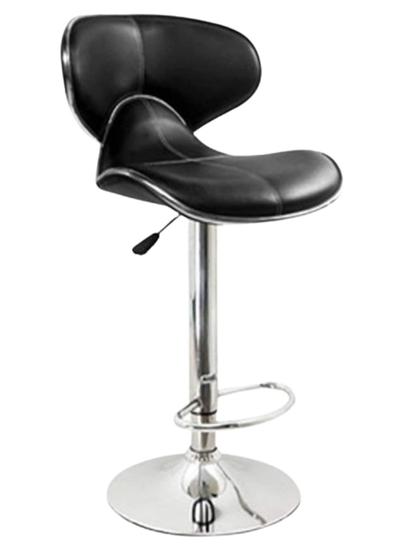 بكسل للأثاث مجموعة 2 كرسي بار من بكسل الأثاث قابل للتعديل بتصميم عصري ونمط دوار من الجلد لمطبخ المنزل بمسند للظهر والقدمين - Image 3