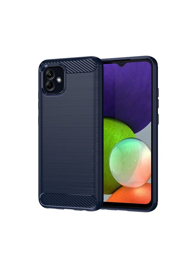 RUGGED SHIELD Samsung Galaxy A04e Case Cover with Scratch-Resistant Shock-Absorbing and Anti-Fall Slim Soft and Comfortable Protection Compatible with Samsung Galaxy A04e.Grey  Blue - Image 1