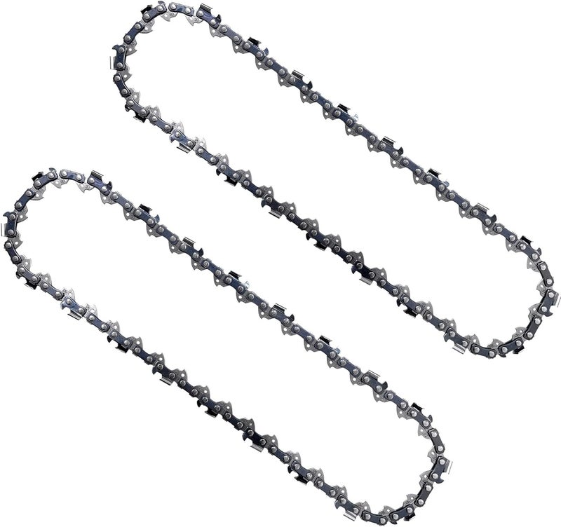 Opuladuo 2PC 10 inch Chainsaw Chain for Worx WG323 WG323.9 Chainsaw, 10" Replacement Chain for Worx WG322 WG322.9 Chain Saw - Image 1