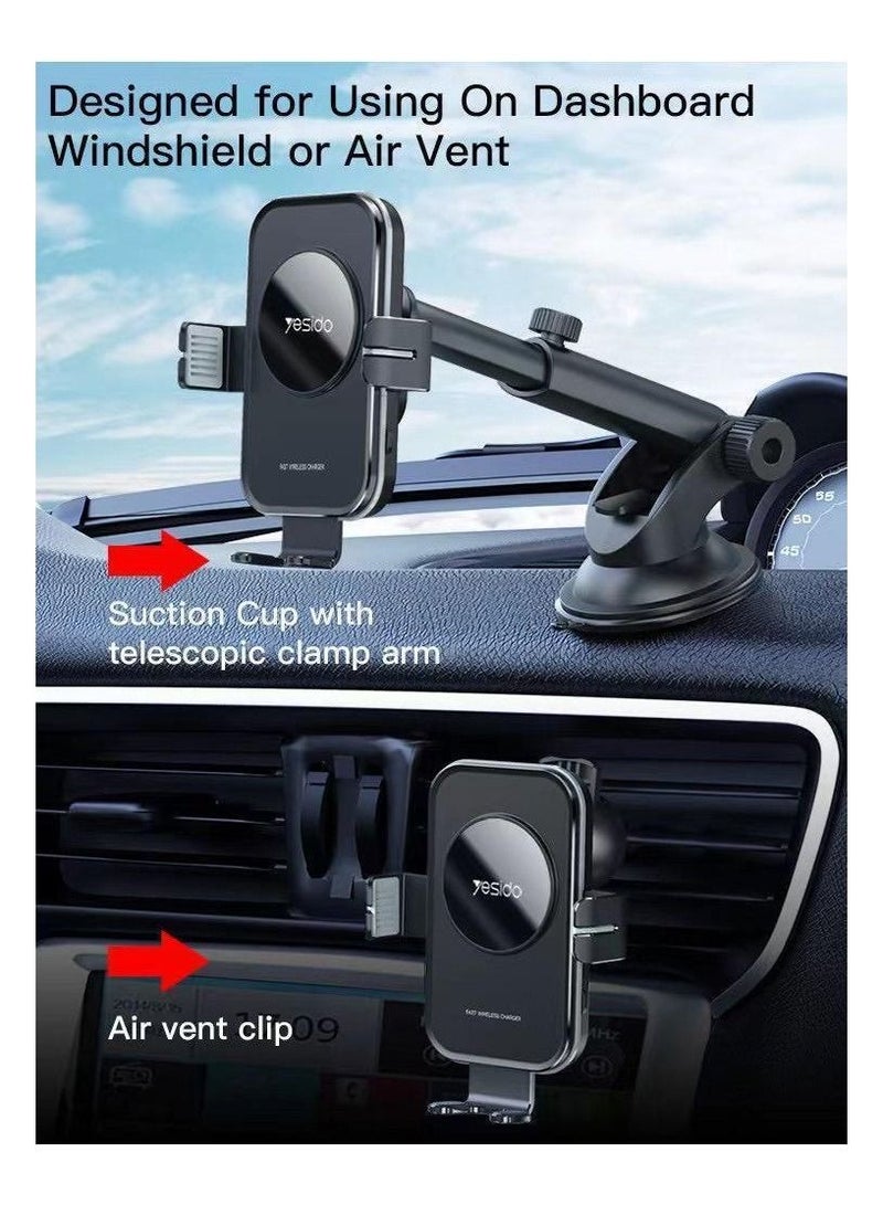 YESIDO Touch Sensitive Wireless Fast charger - Image 2