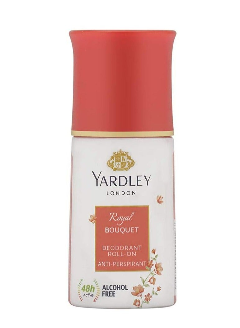 ياردلي مزيل العرق رويال بوكيه ببلية دوارة مضاد للتعرق 50ملليلتر - Image 1